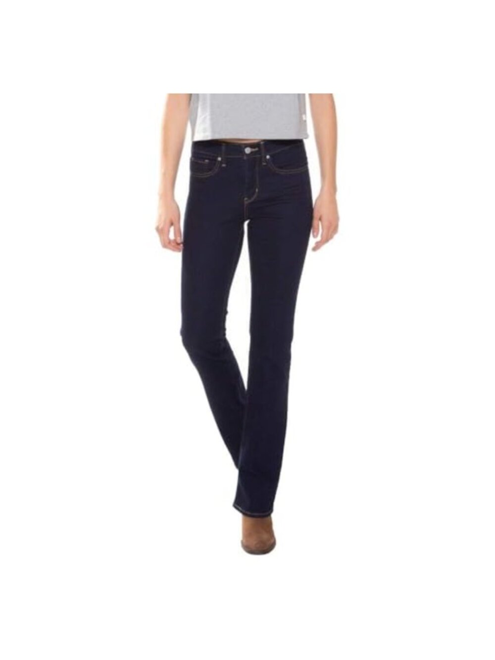 Levi's 315 Shaping Bootcut Jeans Stretch Tummy Slimming Mid Rise
